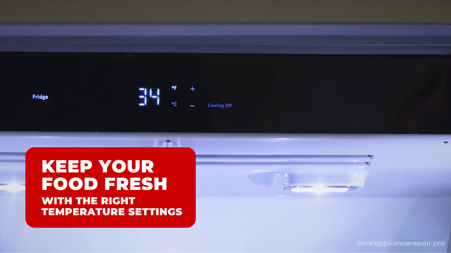 Managing KitchenAid Refrigerator Temperature for Optimal Cooling.